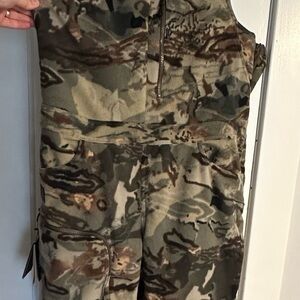 Camo Print Overalls